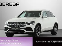 Unilack polarweiß Gebraucht 2021 Mercedes GLC200 AMG SUV | 34.225 € (Fairer Preis)