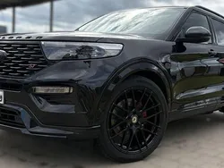 Schwarz Gebraucht 2021 Ford Explorer ST-Line SUV | 49.500 € (Teuer)