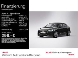 Schwarz Gebraucht 2022 Audi A1 Sportback Advanced Plus Kleinwagen | 25.890 € (Fairer Preis)