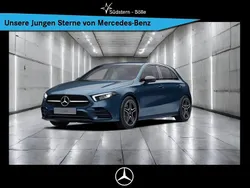 Blau Gebraucht 2020 Mercedes A250 AMG Limousine | 25.399 € (Fairer Preis)
