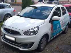 Weiß Gebraucht 2020 Mitsubishi Space Star Kleinwagen | 6.500 € (Guter Preis)
