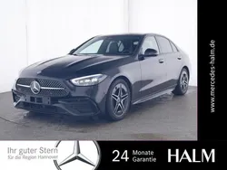 Schwarz Gebraucht 2024 Mercedes C300 AMG Line Premium Limousine | 48.950 € (Fairer Preis)