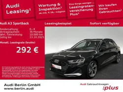 Schwarz Gebraucht 2024 Audi A3 Sportback Advanced Plus Limousine | 33.740 € (Fairer Preis)