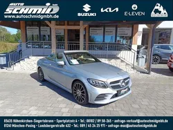 Silber Gebraucht 2022 Mercedes C180 AMG line Cabrio | 36.460 € (Fairer Preis)