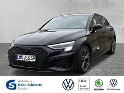 Schwarz Gebraucht 2024 Audi A3 Sportback S-Line Limousine | 37.200 € (Fairer Preis)