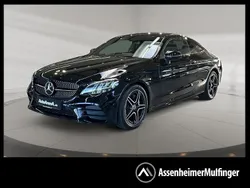 Obsidianschwarz Gebraucht 2022 Mercedes C180 AMG Coupé | 37.960 € (Guter Preis)