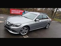 Grau Gebraucht 2014 Mercedes E220 Edition Limousine | 16.999 € (Etwas zu teuer)