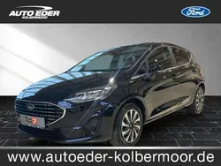 Obsidianschwarz (schwarz) Gebraucht 2022 Ford Fiesta Titanium X Kleinwagen | 18.880 € (Fairer Preis)