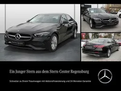 Metalliclack obsidianschwarz Gebraucht 2024 Mercedes C200 Avantgarde Limousine | 34.899 € (Guter Preis)