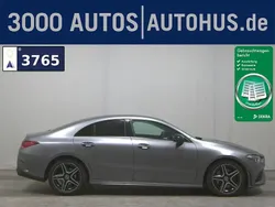 Grau Gebraucht 2021 Mercedes CLA200 AMG line Limousine | 27.980 € (Etwas zu teuer)