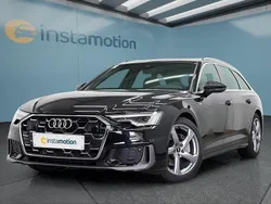 Schwarz Gebraucht 2024 Audi A6 S-Line Kombi | 54.999 €