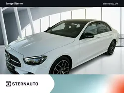 Unilack polarweiß Gebraucht 2023 Mercedes E300 AMG line Limousine | 42.959 € (Guter Preis)