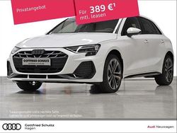 Arkonaweiß Neu 2025 Audi A3 Sportback S-Line Limousine | 37.970 € (Fairer Preis)