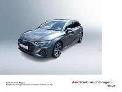 Grau Gebraucht 2024 Audi A3 Sportback S-Line Limousine | 40.910 € (Fairer Preis)