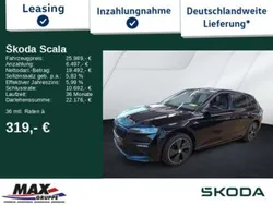 Schwarz Gebraucht 2024 Skoda Scala Monte Carlo Kleinwagen | 25.989 € (Teuer)