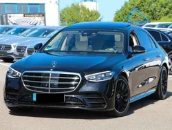 Obsidianschwarz metallic Gebraucht 2023 Mercedes S580 AMG line Limousine | 111.900 € (Fairer Preis)