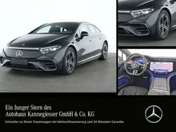 Grau Gebraucht 2024 Mercedes EQS450+ AMG Limousine | 74.990 € (Teuer)