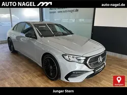 Manufaktur alpingrau uni Gebraucht 2024 Mercedes E220 AMG Limousine | 62.436 € (Teuer)