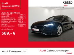 Brillantschwarz Gebraucht 2020 Audi A7 Sportback Ambiente Kleinwagen | 51.980 € (Etwas zu teuer)