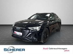 Mythosschwarz metallic Gebraucht 2023 Audi Q8 e-tron S-Line SUV | 54.990 € (Guter Preis)