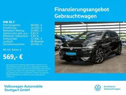 Grenadillschwarz metallic Gebraucht 2024 VW ID.7 Pro Limousine | 48.430 € (Fairer Preis)