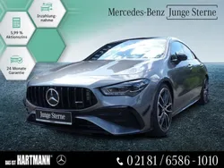 Grau Gebraucht 2024 Mercedes CLA35 AMG Night Coupé | 50.980 € (Fairer Preis)