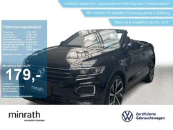 Schwarz Gebraucht 2021 VW T-Roc Cabriolet R-line Cabrio | 24.440 € (Fairer Preis)