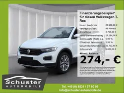 Weiss Gebraucht 2021 VW T-Roc Cabriolet R Cabrio | 23.980 € (Fairer Preis)