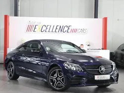Cavansitblau metalliclack Gebraucht 2020 Mercedes C180 AMG line Coupé | 26.221 € (Superpreis)