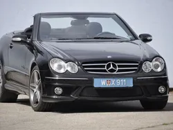 Schwarz Gebraucht 2007 Mercedes CLK63 AMG AMG Cabrio | 44.600 €