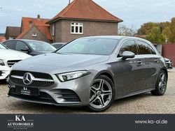 Grau Gebraucht 2018 Mercedes A200 AMG line Limousine | 27.999 € (Teuer)