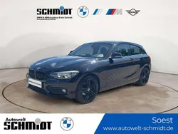 Saphirschwarz metallic Gebraucht 2017 BMW 118 Advantage Kleinwagen | 16.090 € (Etwas zu teuer)