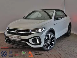 Pure white/schwarz Neu 2025 VW T-Roc Cabriolet R-line Cabrio | 43.980 € (Fairer Preis)
