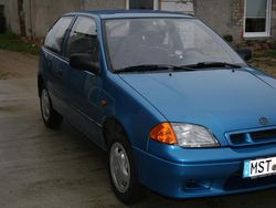 Blau metallic Gebraucht 2000 Suzuki Swift GLS Kleinwagen | 1.950 €