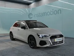Weiß Gebraucht 2024 Audi A3 Sportback S-Line Limousine | 40.230 € (Fairer Preis)