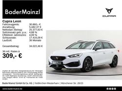 Weiß Gebraucht 2023 Cupra Leon VZ Kombi | 30.860 € (Guter Preis)
