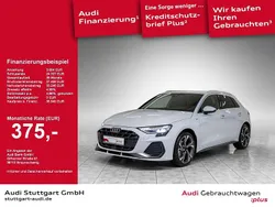 Gletscherweiß metallic Gebraucht 2025 Audi A3 Sportback S-Line Limousine | 36.420 € (Superpreis)