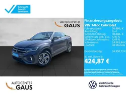 Grau Gebraucht 2022 VW T-Roc Cabriolet R-line Cabrio | 30.880 € (Fairer Preis)