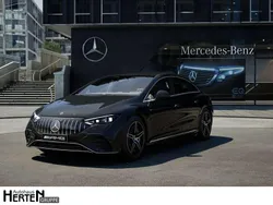 Schwarz Gebraucht 2023 Mercedes EQE AMG 53 AMG Limousine | 61.490 € (Fairer Preis)