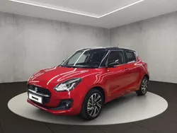 Rot/schwarz Gebraucht 2023 Suzuki Swift Limousine | 15.950 € (Fairer Preis)