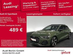 Distriktgrün metallic Gebraucht 2025 Audi A3 S-Line Limousine | 47.550 €