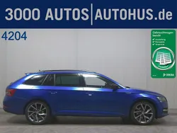 Race blau metallic Gebraucht 2022 Skoda Superb SportLine Kombi | 24.980 € (Guter Preis)