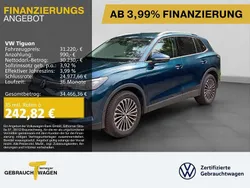 Blau Gebraucht 2024 VW Tiguan Life SUV | 30.880 € (Guter Preis)