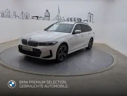 Weiß Gebraucht 2024 BMW 330e M Sport Kombi | 44.406 € (Guter Preis)