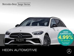 Weiß Gebraucht 2022 Mercedes C220 AMG Limousine | 34.790 € (Teuer)