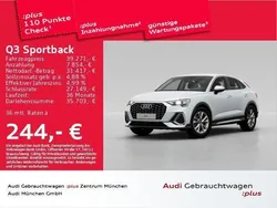 Weiß Gebraucht 2024 Audi Q3 Sportback S-Line SUV | 39.271 € (Guter Preis)