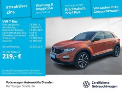 Orange Gebraucht 2020 VW T-Roc United SUV | 19.980 € (Guter Preis)