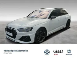 Weiß (gletscherweiß metallic) Gebraucht 2024 Audi RS4 Ambiente Kombi | 84.920 € (Etwas zu teuer)