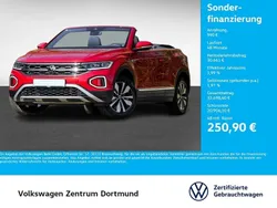 Rot Gebraucht 2024 VW T-Roc Cabriolet Move Cabrio | 31.651 € (Superpreis)