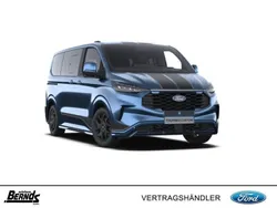 Chrome blue metallic Neu 2025 Ford Tourneo Custom Sport Van / Kleinbus | 59.489 € (Etwas zu teuer)